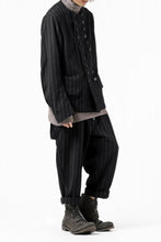 画像をギャラリービューアに読み込む, KLASICA BARREL SUSPENDER TROUSERS / WOOL FLANNEL (VINTAGE STRIPE)