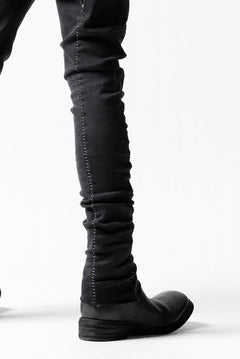 画像をギャラリービューアに読み込む, thomkrom OVER LOCKED SKINNY TROUSERS /  HYPER STRETCH DENIM (BLACK)