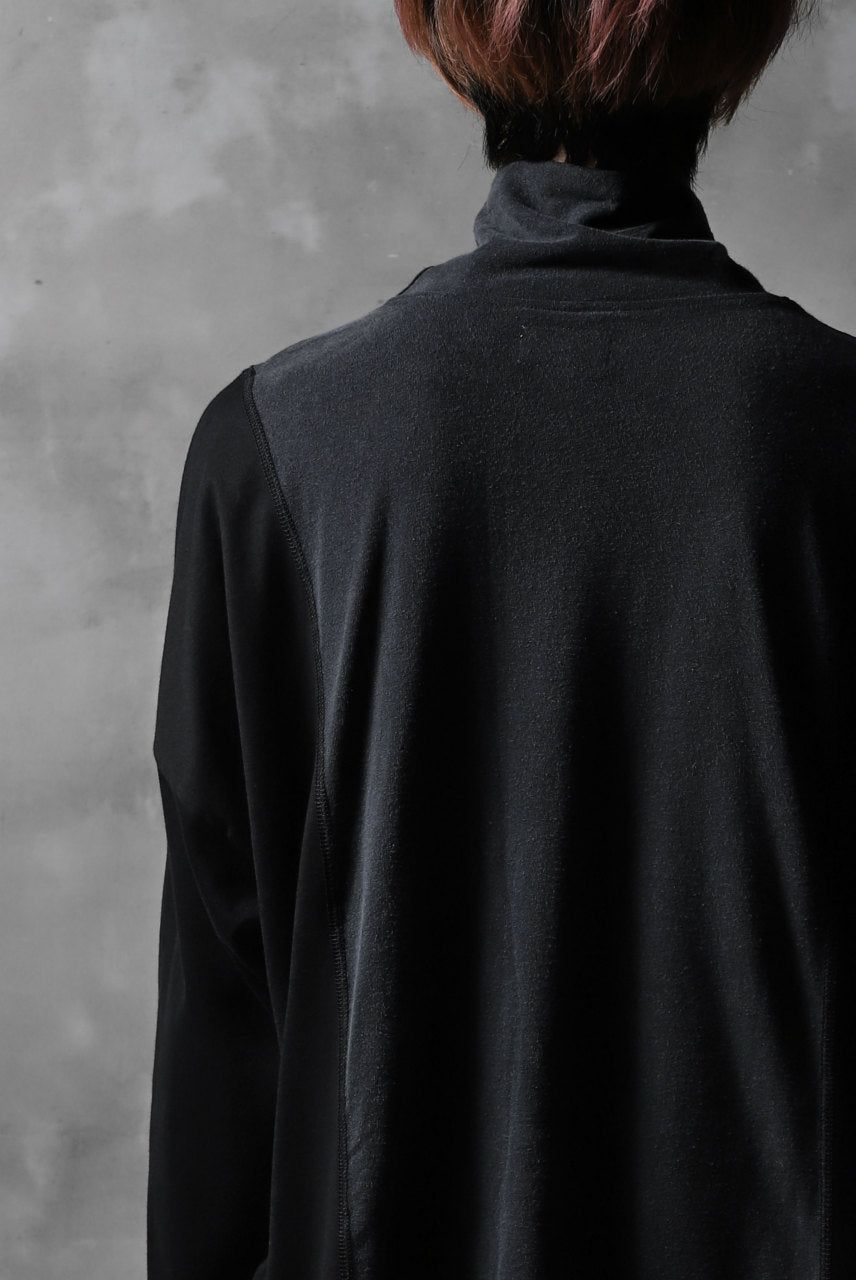 画像をギャラリービューアに読み込む, CHANGES VINTAGE REMAKE TURTLE-NECK BAND L/S TEE (BLACK #B)