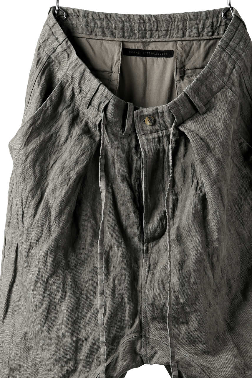 画像をギャラリービューアに読み込む, forme d'expression exclusive Tailored Sarouel Pants (Dust)