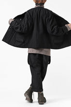 画像をギャラリービューアに読み込む, KLASICA BARREL SUSPENDER TROUSERS / WOOL FLANNEL (VINTAGE STRIPE)