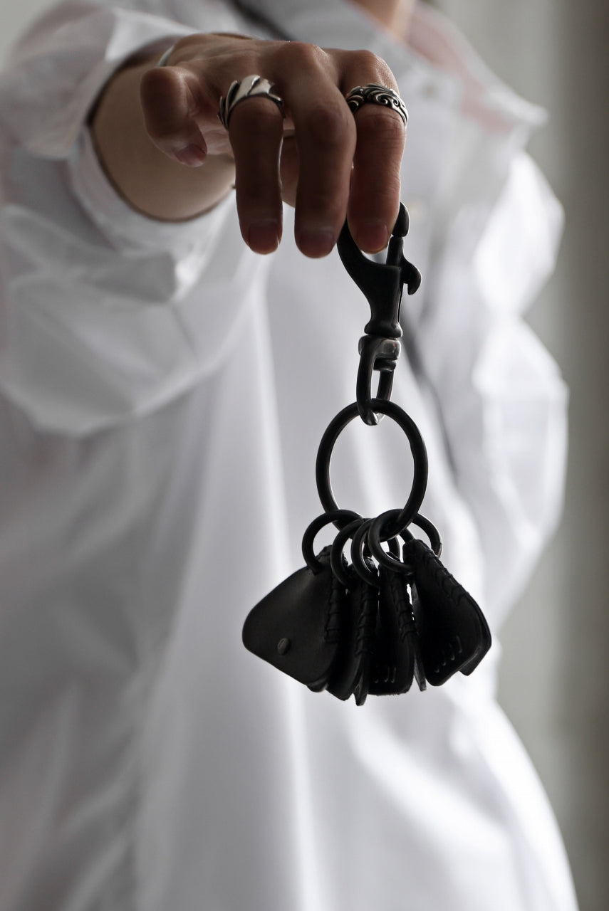 画像をギャラリービューアに読み込む, KLASICA COBIN Ⅱ KEY HOLDER / TEMPESTI ELBAMATTE (BLACK)