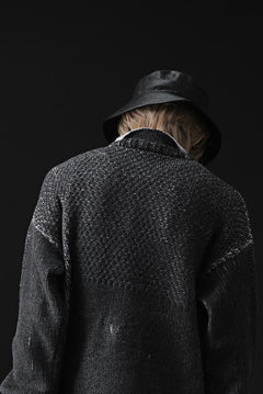 画像をギャラリービューアに読み込む, ISAMU KATAYAMA BACKLASH BUCKET HAT / MONOCHROME LUXURY STEER (BLACK)