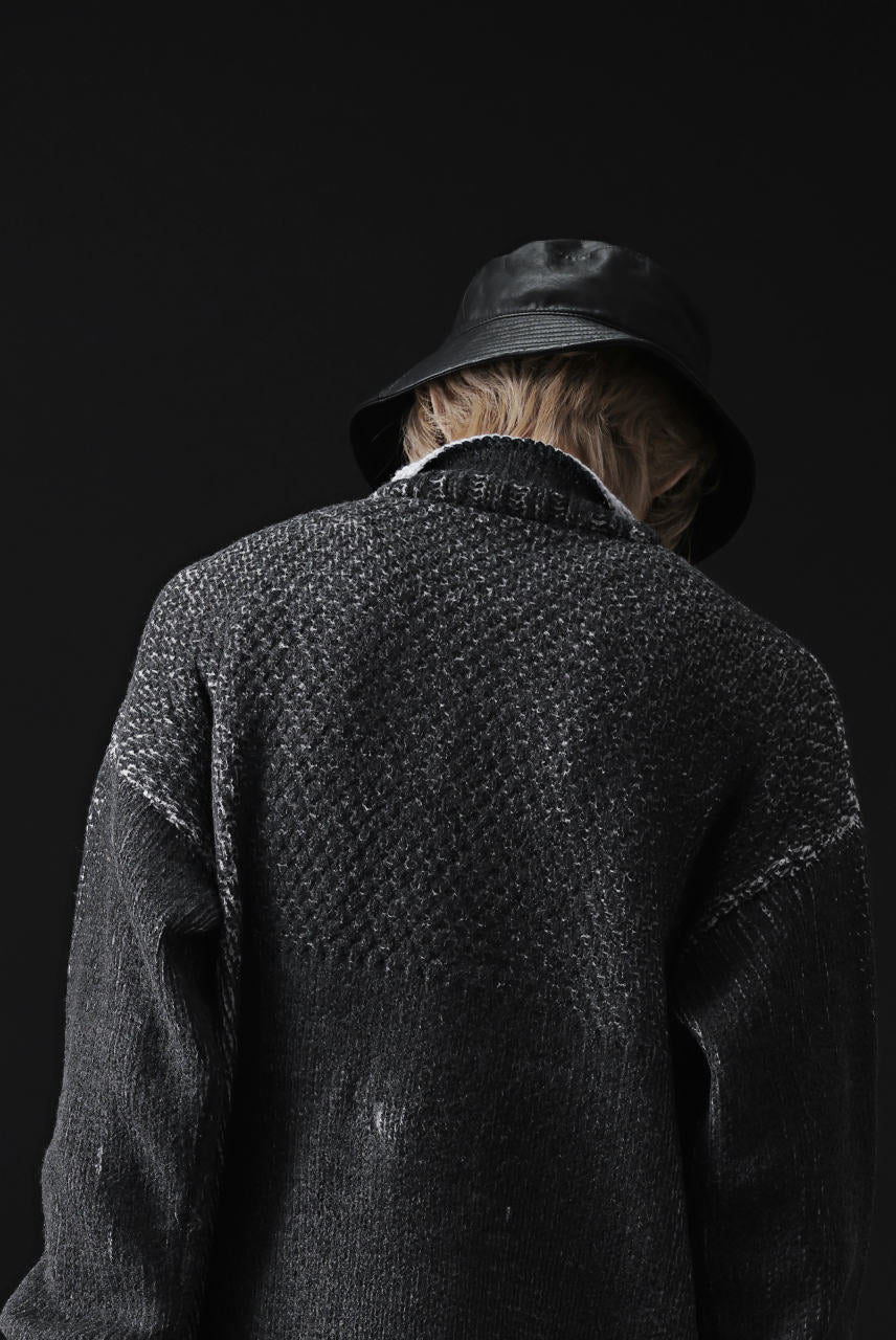 画像をギャラリービューアに読み込む, ISAMU KATAYAMA BACKLASH BUCKET HAT / MONOCHROME LUXURY STEER (BLACK)
