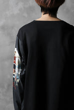 画像をギャラリービューアに読み込む, CHANGES VINTAGE REMAKE BOAT-NECK BAND L/S TEE (BLACK #F)