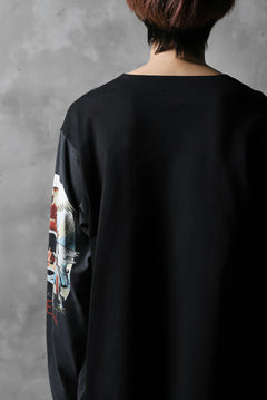 画像をギャラリービューアに読み込む, CHANGES VINTAGE REMAKE BOAT-NECK BAND L/S TEE (BLACK #F)