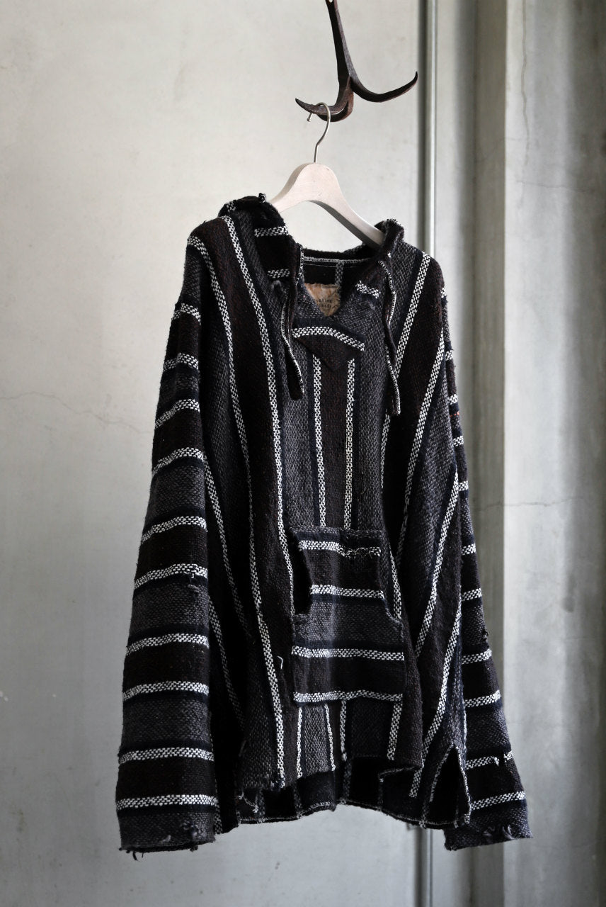 画像をギャラリービューアに読み込む, RESURRECTION HANDMADE distressed rag hoodie (MULTI STRIPE)