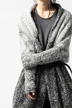 画像をギャラリービューアに読み込む, thomkrom RELAX LONG KNIT CARDIGAN/ ALPACA (MELANGE)