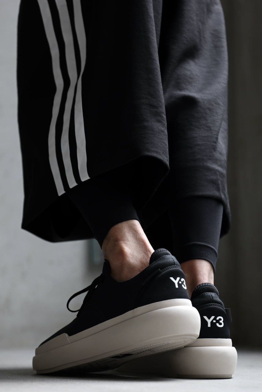 画像をギャラリービューアに読み込む, Y-3 Yohji Yamamoto AJATU COURT FORMAL SNEAKERS (BLACK/BLACK/CLEARBROWN)