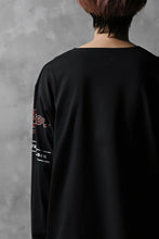 画像をギャラリービューアに読み込む, CHANGES VINTAGE REMAKE BOAT-NECK BAND L/S TEE (BLACK #A)
