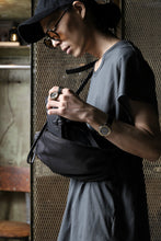 Load image into Gallery viewer, ISAMU KATAYAMA BACKLASH x GAIEDE ONE SHOULDER BAG / CALF SKIN (SOFT FINISHED / BLACK)
