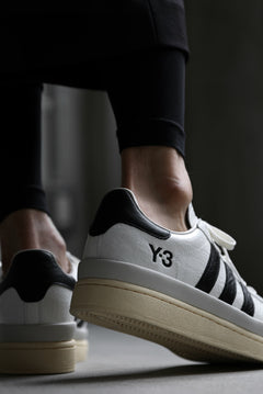 画像をギャラリービューアに読み込む, Y-3 Yohji Yamamoto HICHO LOW SNEAKERS (WHITE/BLACK/GREY)