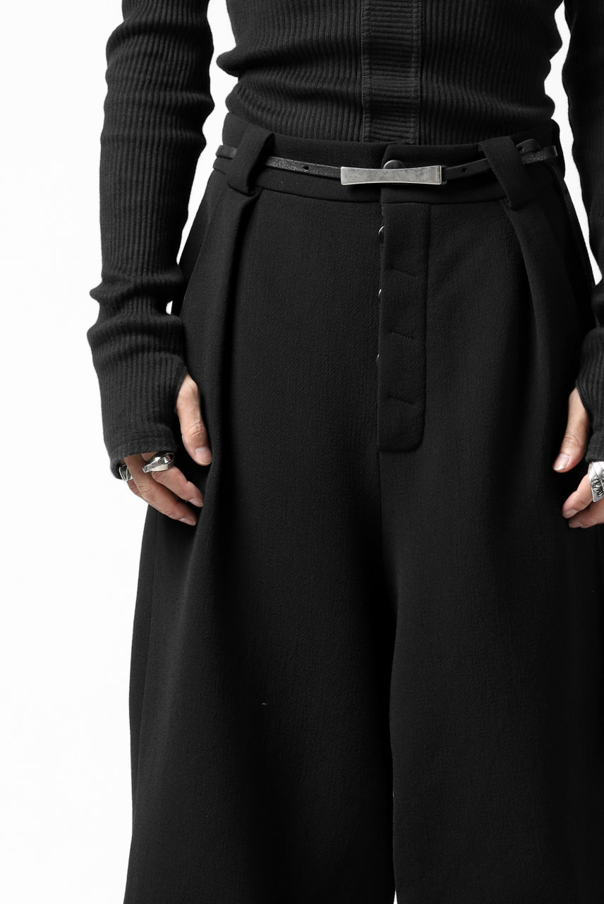画像をギャラリービューアに読み込む, SOSNOVSKA WEIGHTY COVER PANTS (BLACK)