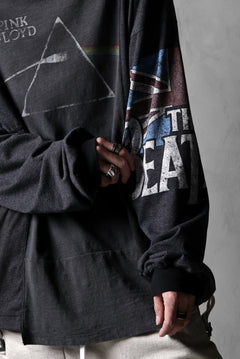 画像をギャラリービューアに読み込む, CHANGES VINTAGE REMAKE MULTI PANEL L/S TEE (BLACK #A)