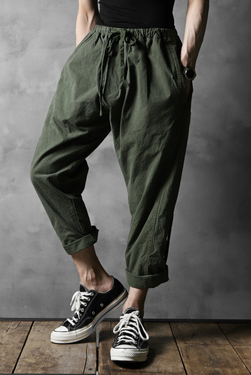 画像をギャラリービューアに読み込む, CHANGES VINTAGE REMAKE EASY JOCKEY PANTS / US ARMY SCHLAFCOVER (KHAKI #B)