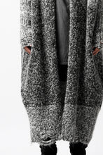 画像をギャラリービューアに読み込む, thomkrom RELAX LONG KNIT CARDIGAN/ ALPACA (MELANGE)