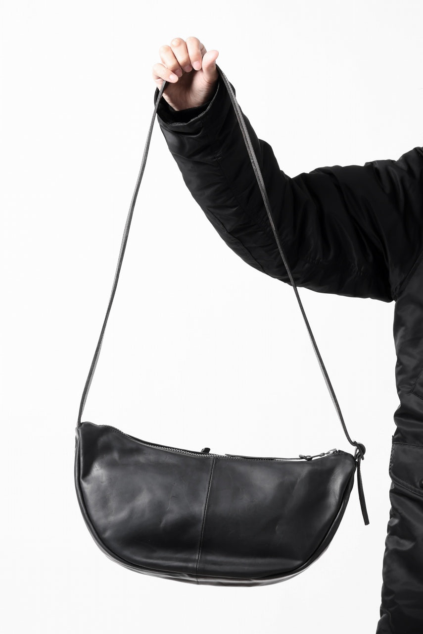 画像をギャラリービューアに読み込む, ISAMU KATAYAMA BACKLASH exclusive UTILITY BAG / GUIDI OILED CALF (BLACK)