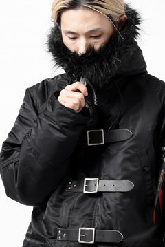 画像をギャラリービューアに読み込む, ISAMU KATAYAMA BACKLASH xx ALPHA INDUSTRIES N-3B JACKET (BLACK)