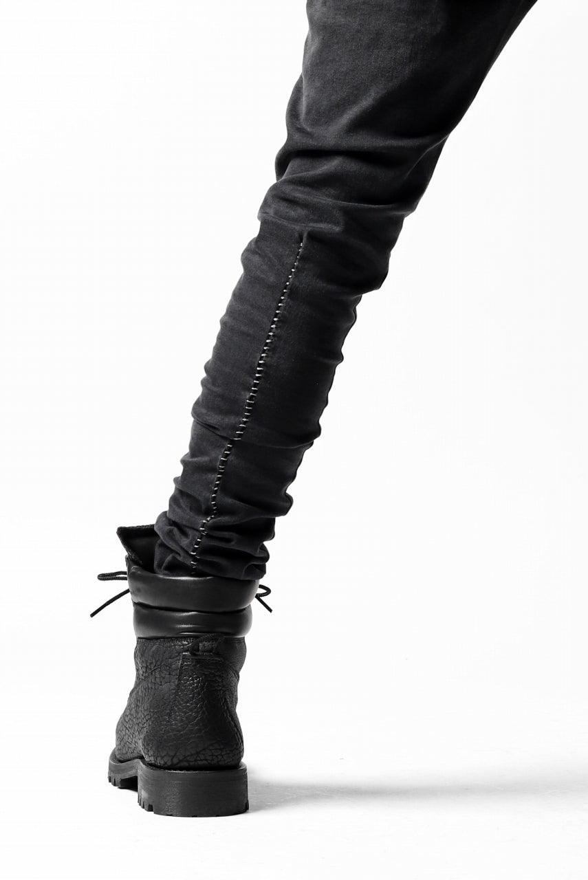 画像をギャラリービューアに読み込む, thomkrom OVER LOCKED SKINNY TROUSERS /  HYPER STRETCH DENIM (BLACK)