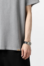 画像をギャラリービューアに読み込む, COLINA RELAX FIT T-SHIRT / PIQUE KNITTING JERSEY (L.SUMI DYED)