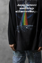 画像をギャラリービューアに読み込む, CHANGES VINTAGE REMAKE BOAT-NECK BAND L/S TEE (BLACK #E)
