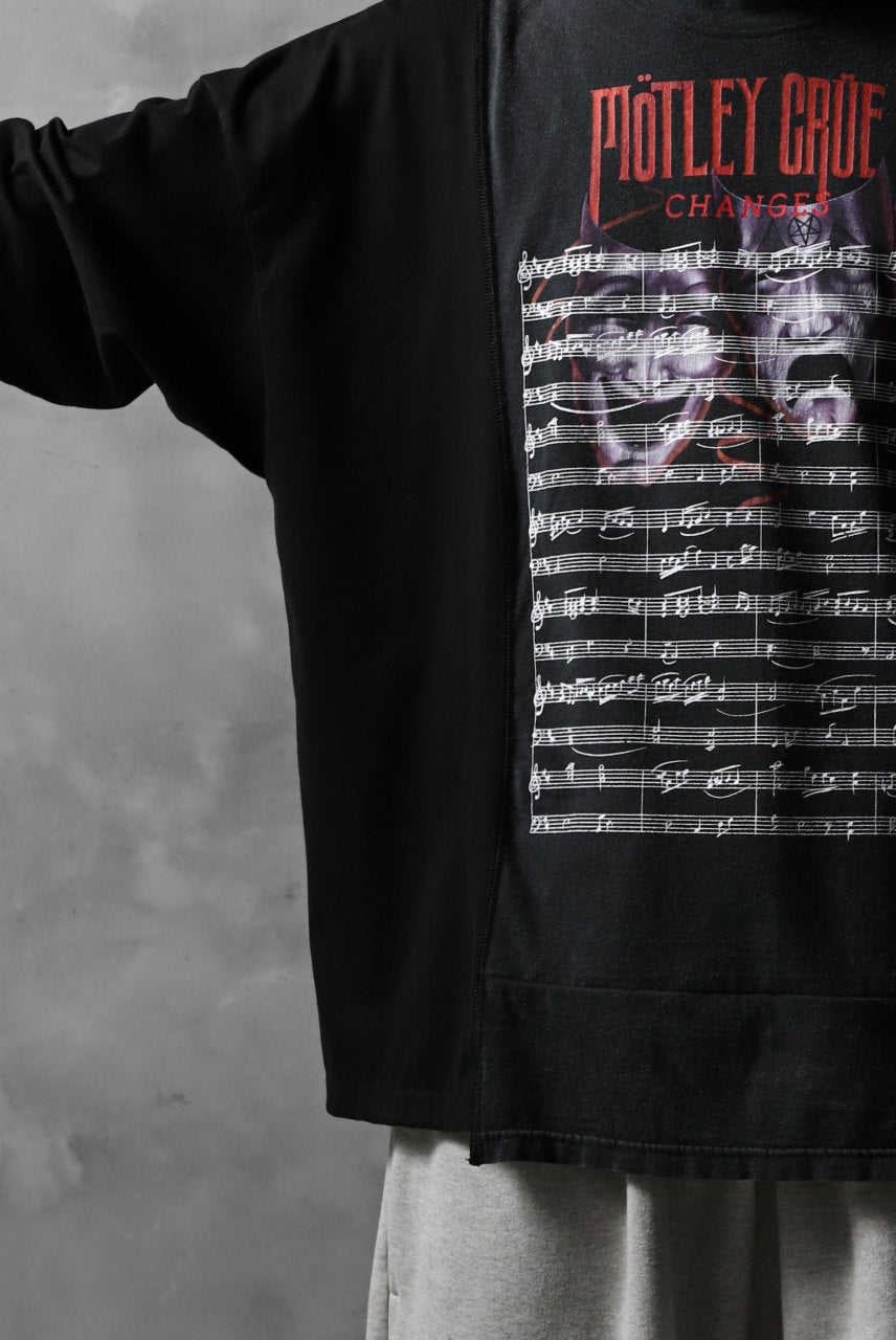 画像をギャラリービューアに読み込む, CHANGES VINTAGE REMAKE TURTLE-NECK BAND L/S TEE (BLACK #B)