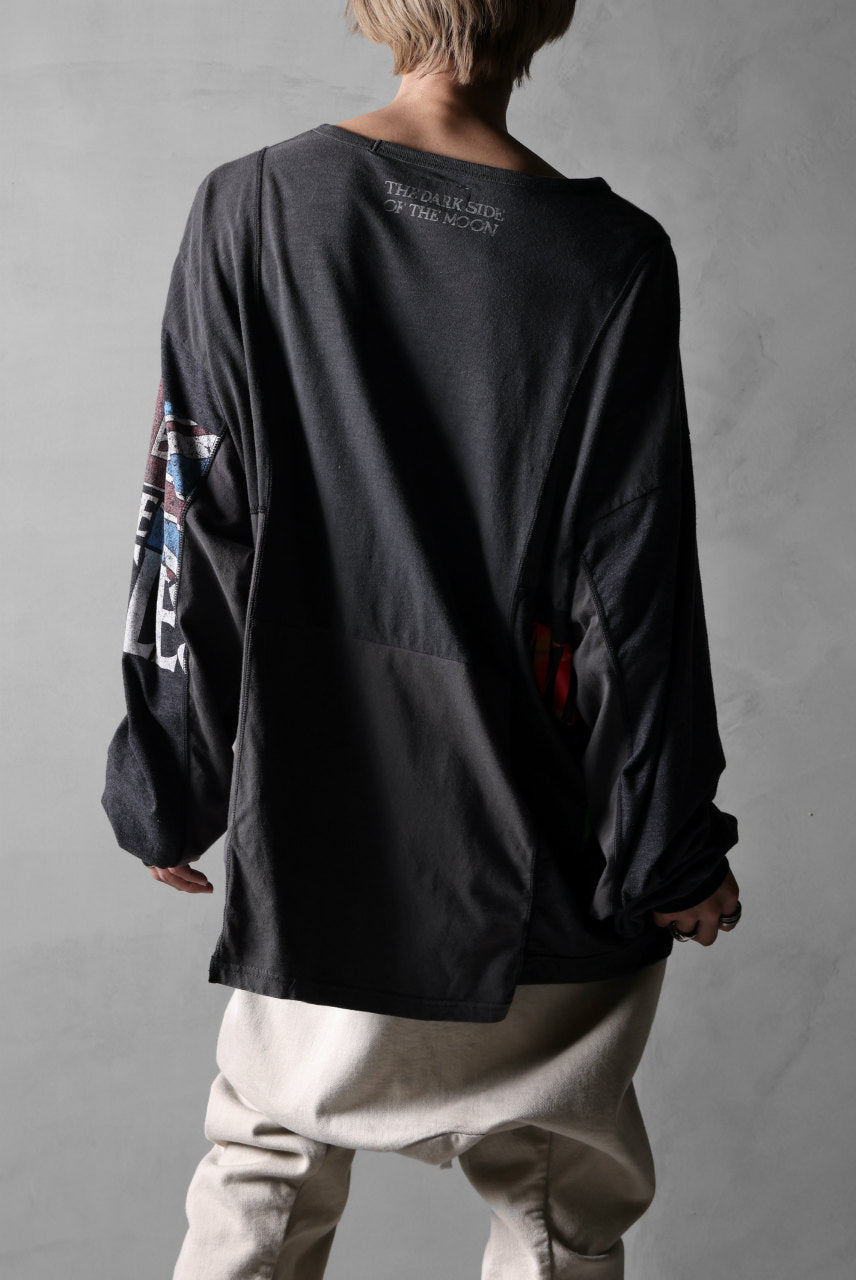 画像をギャラリービューアに読み込む, CHANGES VINTAGE REMAKE MULTI PANEL L/S TEE (BLACK #A)