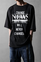 画像をギャラリービューアに読み込む, CHANGES VINTAGE REMAKE MULTI PANEL S/S TEE (BLACK #H)