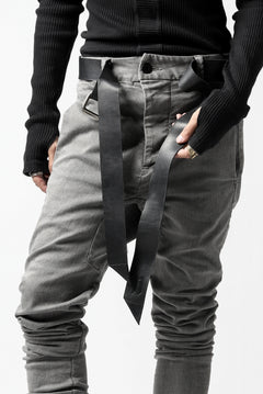 Load image into Gallery viewer, 11 BY BORIS BIDJAN SABERI LEATHER BELT "BELT1-F-1504" (COW SKIN / BLACK)
