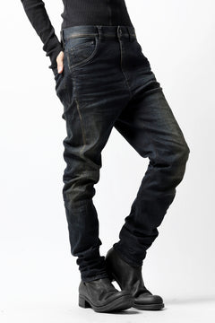 Load image into Gallery viewer, ISAMU KATAYAMA BACKLASH LOWCROTCH SLIM PANTS / HIGH POWER STRETCH DENIM (INDIGO)