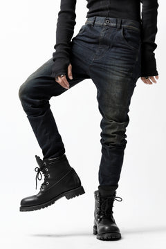 Load image into Gallery viewer, ISAMU KATAYAMA BACKLASH LOWCROTCH SLIM PANTS / HIGH POWER STRETCH DENIM (INDIGO)