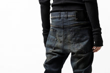Load image into Gallery viewer, ISAMU KATAYAMA BACKLASH LOWCROTCH SLIM PANTS / HIGH POWER STRETCH DENIM (INDIGO)