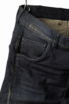 Load image into Gallery viewer, ISAMU KATAYAMA BACKLASH LOWCROTCH SLIM PANTS / HIGH POWER STRETCH DENIM (INDIGO)