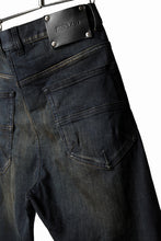 Load image into Gallery viewer, ISAMU KATAYAMA BACKLASH LOWCROTCH SLIM PANTS / HIGH POWER STRETCH DENIM (INDIGO)