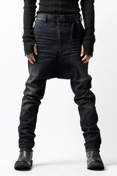 Load image into Gallery viewer, ISAMU KATAYAMA BACKLASH SARROUEL PANTS / HIGH POWER STRETCH DENIM (INDIGO)