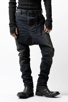 Load image into Gallery viewer, ISAMU KATAYAMA BACKLASH SARROUEL PANTS / HIGH POWER STRETCH DENIM (INDIGO)