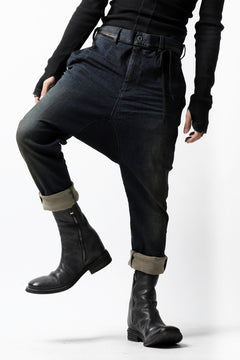 Load image into Gallery viewer, ISAMU KATAYAMA BACKLASH SARROUEL PANTS / HIGH POWER STRETCH DENIM (INDIGO)