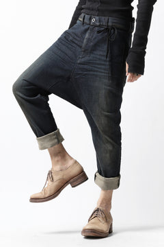 Load image into Gallery viewer, ISAMU KATAYAMA BACKLASH SARROUEL PANTS / HIGH POWER STRETCH DENIM (INDIGO)