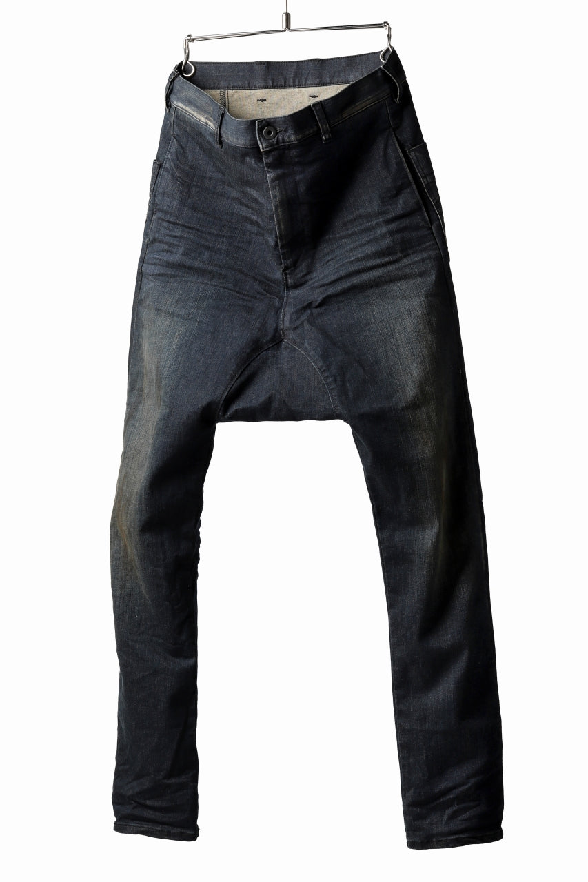 Load image into Gallery viewer, ISAMU KATAYAMA BACKLASH SARROUEL PANTS / HIGH POWER STRETCH DENIM (INDIGO)