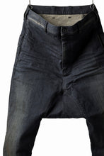 Load image into Gallery viewer, ISAMU KATAYAMA BACKLASH SARROUEL PANTS / HIGH POWER STRETCH DENIM (INDIGO)