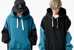 画像をギャラリービューアに読み込む, FACETASM ZIPPER SWEAT HOODIE (BLACK)