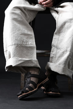 画像をギャラリービューアに読み込む, ierib gurkha shoes / kesennuma Shark (BLACK)