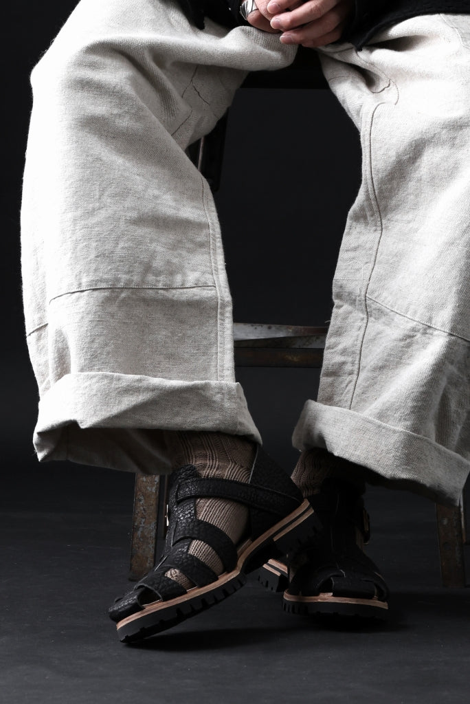 画像をギャラリービューアに読み込む, ierib gurkha shoes / kesennuma Shark (BLACK)