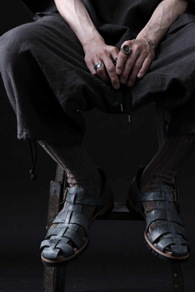 画像をギャラリービューアに読み込む, ierib gurkha shoes / White Waxy Horse Butt (BLACK)