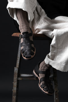 画像をギャラリービューアに読み込む, ierib gurkha shoes / kesennuma Shark (BLACK)