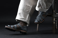 画像をギャラリービューアに読み込む, ierib gurkha shoes / White Waxy Horse Butt (BLACK)