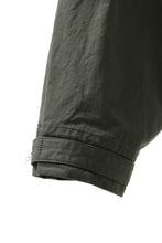 Load image into Gallery viewer, KLASICA GARNER EXTRA WIDE STRING TROUSERS / HIGH DENSITY MATT TWILL (OLIVE)