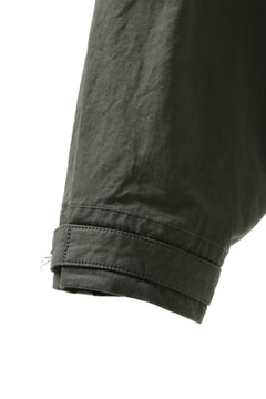 Load image into Gallery viewer, KLASICA GARNER EXTRA WIDE STRING TROUSERS / HIGH DENSITY MATT TWILL (OLIVE)