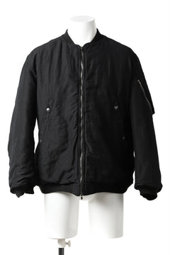 画像をギャラリービューアに読み込む, KLASICA FLPC-1 FLIGHT JACKET with BONDED LINING / SERGE WOOL&RAMIE (IRON)