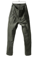 画像をギャラリービューアに読み込む, KLASICA 1960 (C-Twill) CARGO POCKET TROUSERS / HIGH DENSITY MATT TWILL (OLIVE)